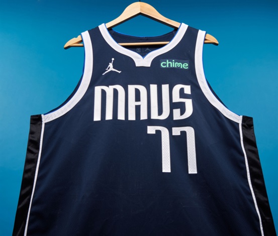 Luka doncic game worn hot sale jersey